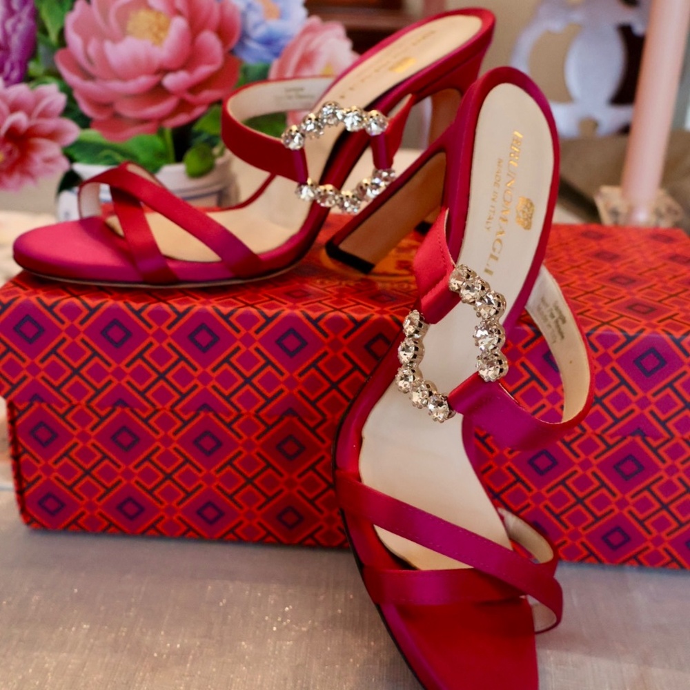Bruno Magli, Hot Pink, Fuschia Size 7 Shoes
